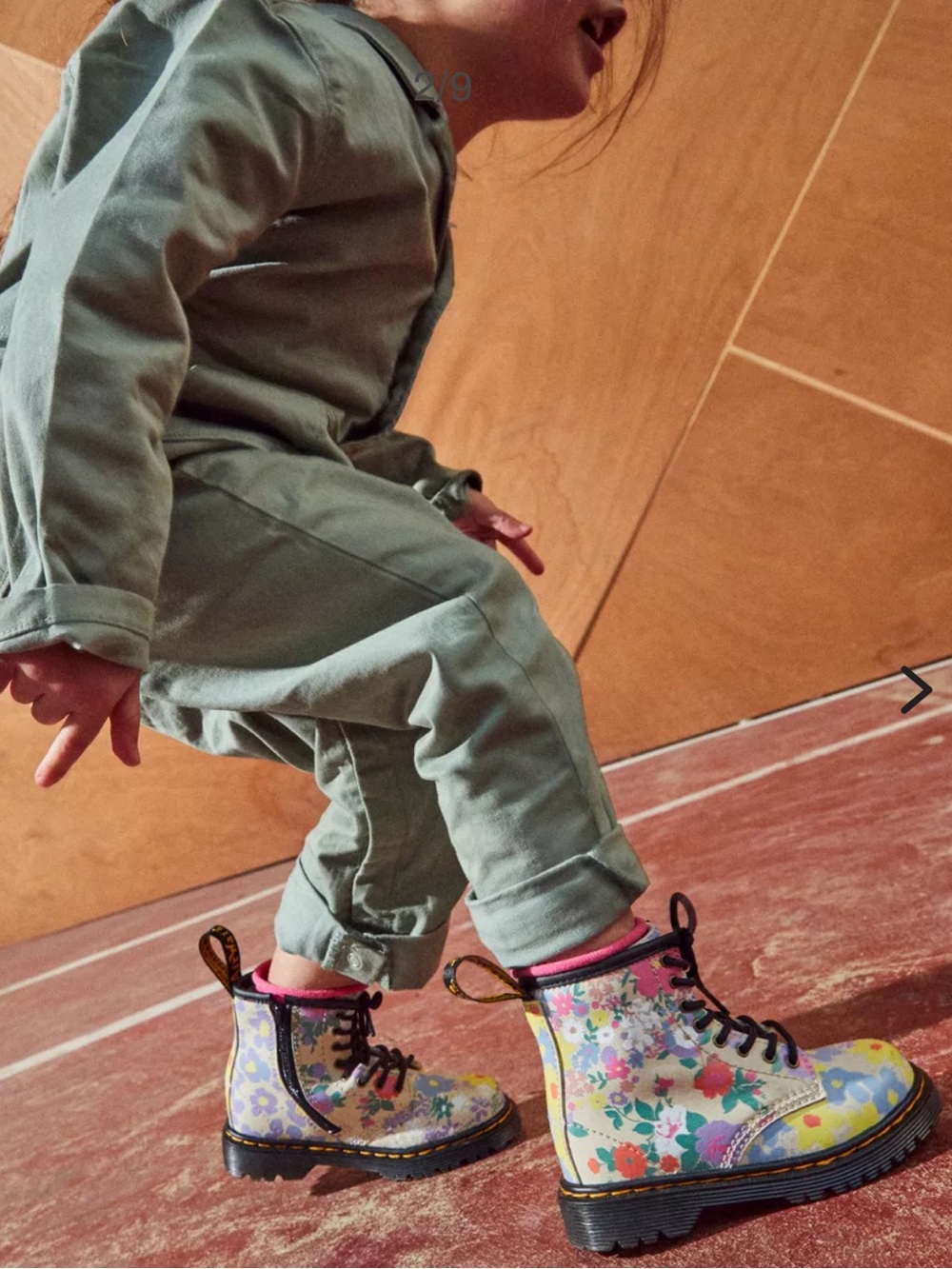 Dr. Martens Toddler 1460 Floral Mash Up Boots